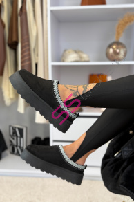 Teplé semišové topánky ZYVA+