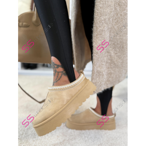 Teplé semišové topánky ZYVA+