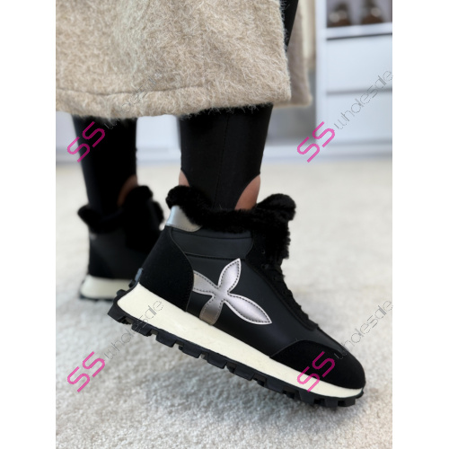 Zateplené platformové členkové tenisky VIRENA