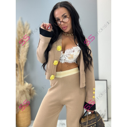 Elegantný pletený komplet LOTTA