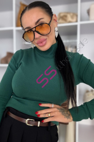 Rolákový basic pulóver JORENA