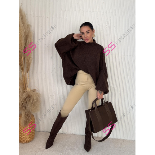 Pletený oversized pulóver CATINA