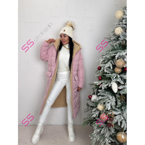 Obojstranná zimná bunda s kapucňou VERNOA