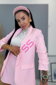 Baby pink dámske sako LILLA