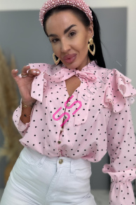 Blúzka so volánmi na ramenách CAROLINE