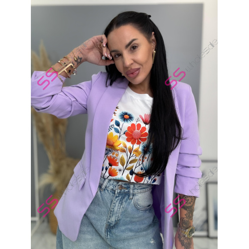 Fialové dámske sako LILLA