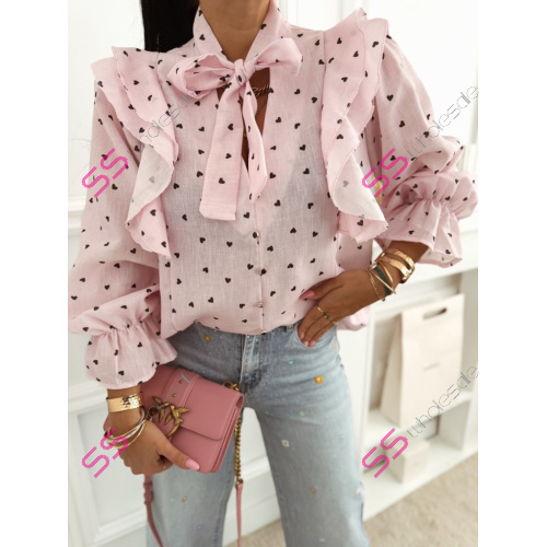 Blúzka so volánmi na ramenách CAROLINE