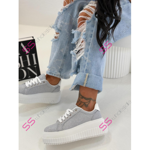 Trblietavé platformové tenisky NERIDA