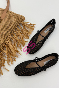 Háčkované balerínky ANGELA