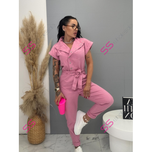 Denim overal s opaskom LIMAN