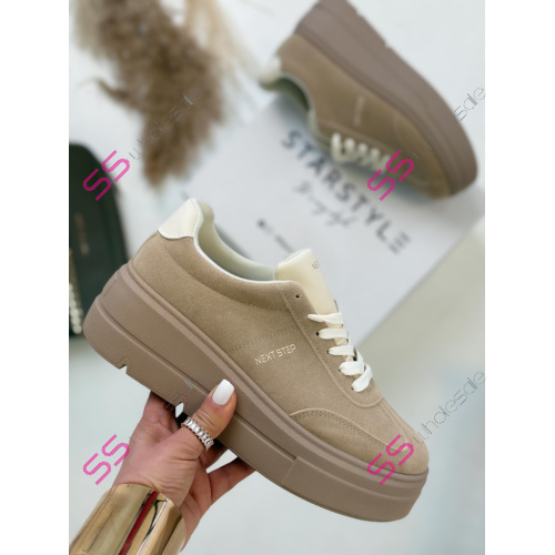 Platformové semišové tenisky SYNDI