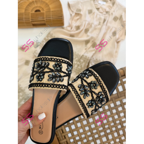 Dámske šľapky so ozdobou ONE