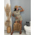 Denim overal s leopardím vzorom Jungle