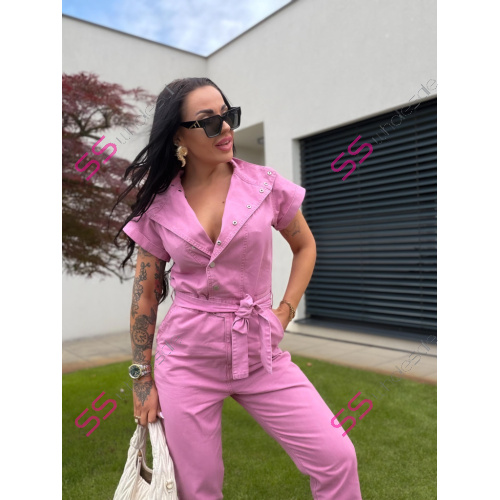 Denim overal s opaskom LIMAN