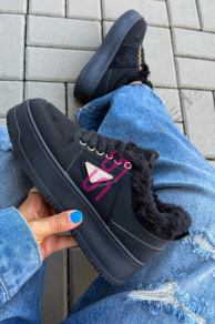 Platformové teddy tenisky KLARYSA-